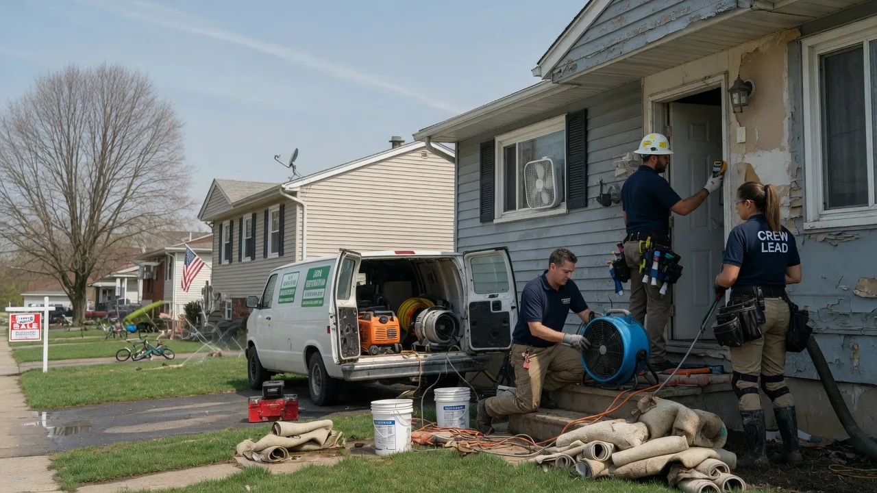 Flood Cleanup in Center Moriches, NY near me